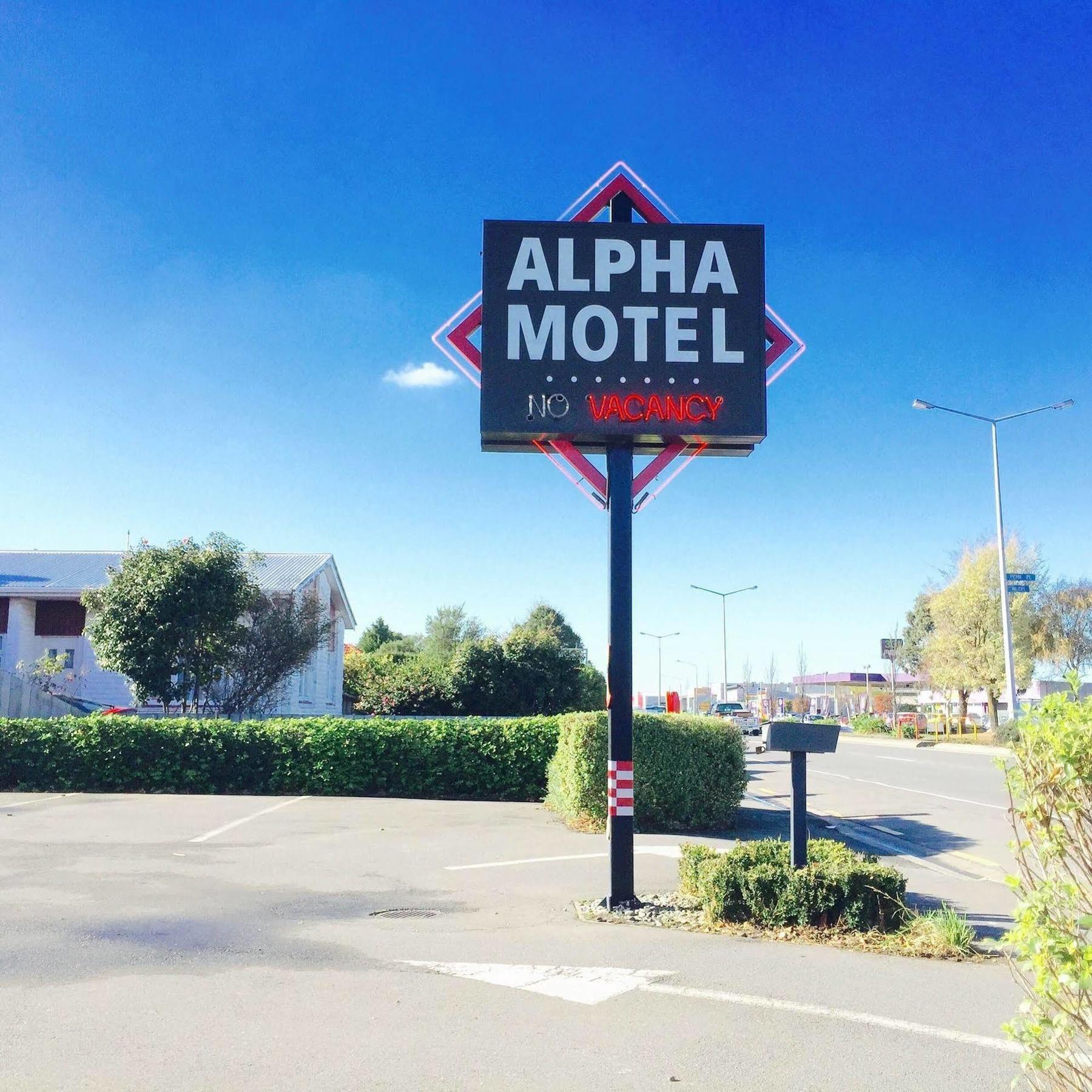 Alpha Motel Christchurch Eksteriør bilde